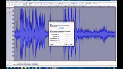 Audacity Noise Reduction Filter - YouTube