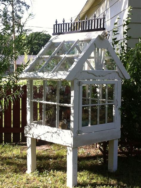 23 Small Greenhouse Made From Old Antique Windows https://wonderfulbackyard.com/2018/11/15/23 ...