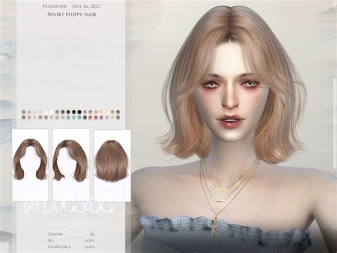 Cute short hair sims 4 cc - mazdiscounts