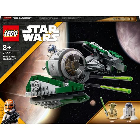 LEGO Star Wars 75360 Yoda's Jedi Starfighter Set with R2-D2 | Smyths ...