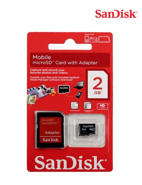 Sandisk 2GB MicroSD Card