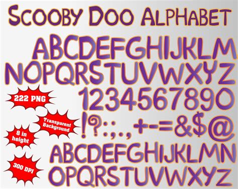 Scooby Doo Font Style