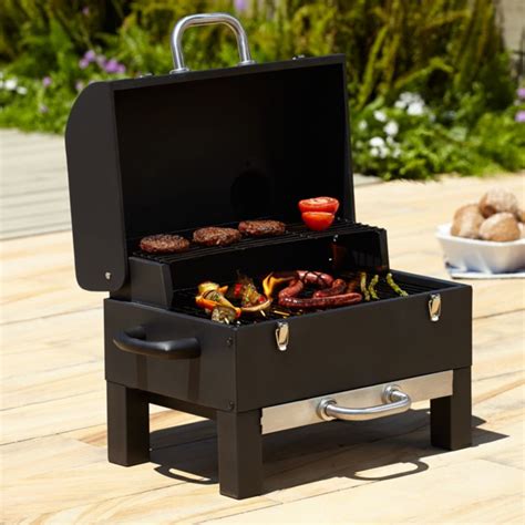 The Big American Portable Smoker Grill | BBQs & Heating | ASDA direct | Portable smoker ...