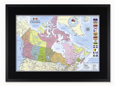 Map of Canada Poster | Etsy