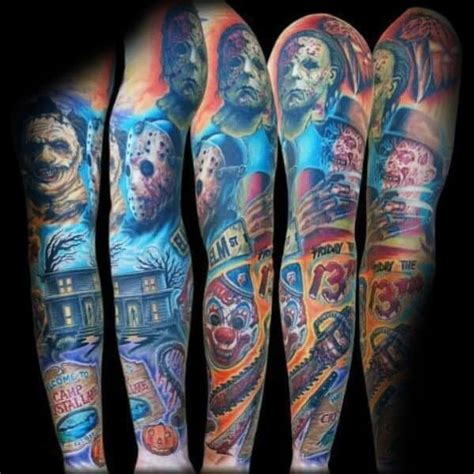 Top 77 Horror Movie Tattoo Ideas [2021 Inspiration Guide]