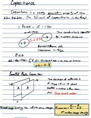 Understanding Capacitance: Exploring Types, Equivalence, and | Course Hero