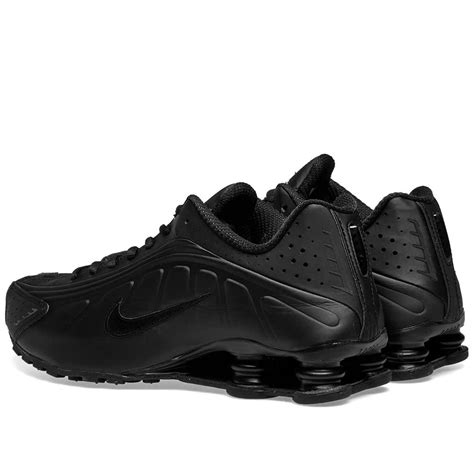 Nike Shox R4 Black & White | END. (US)