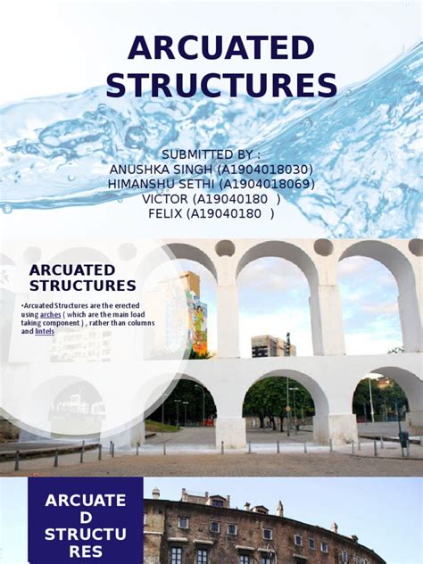 Arcuated Structures | PDF | Vault (Architecture) | Architectural Elements