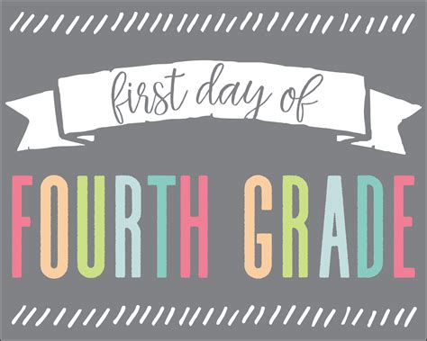 Freebie: First Day of School Signs | Jumping Jax Designs