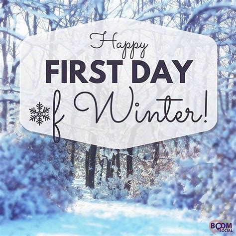 Happy First Day Of Winter Quotes - ShortQuotes.cc