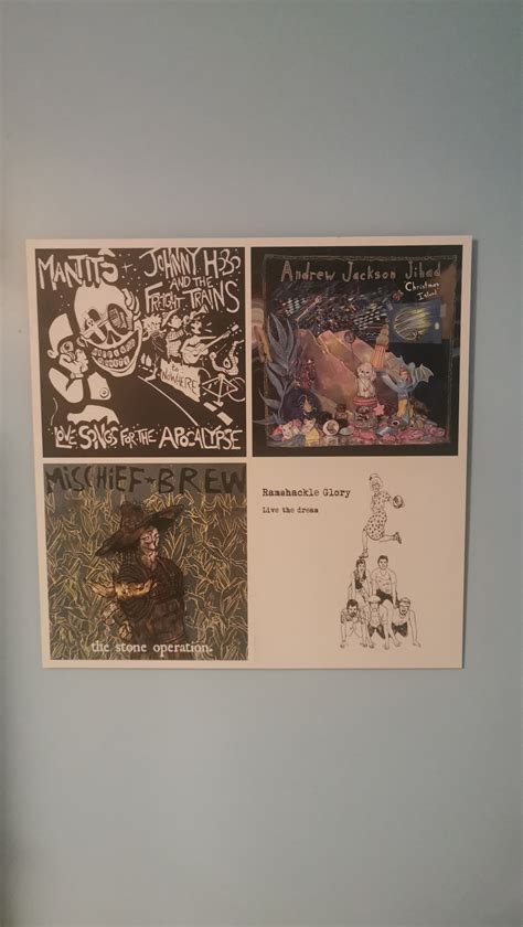 Got album cover prints, came out great : r/FolkPunk