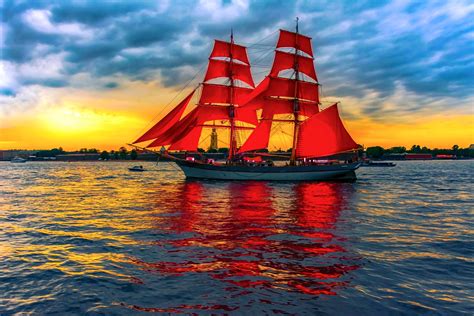 🔥 [30+] Sunset Sailing Wallpapers | WallpaperSafari