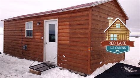 Red Lake Ice Cabins | Rentals | Ice Fishing | Family Ice Fishing ...