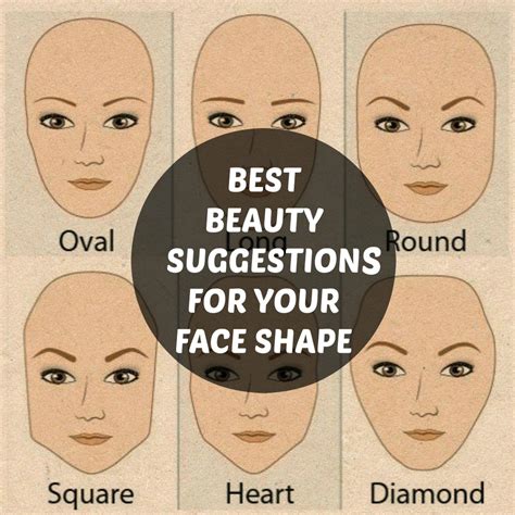 BEST BEAUTY SUGGESTIONS FOR YOUR FACE SHAPE - Makeup and Body Blog