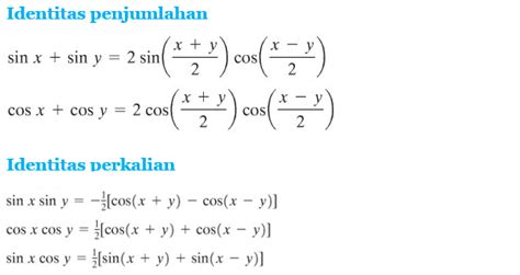 Fungsi Trigonometri dan Invers Trigonometri