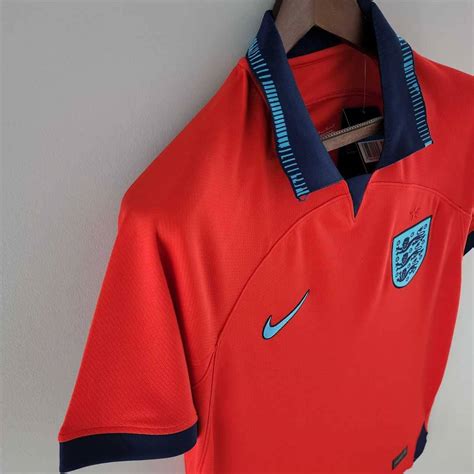 Buy England 2022 World Cup Away Red Football Kit