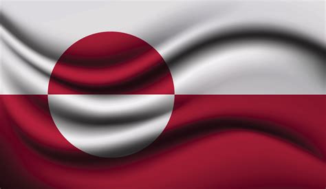 Greenland Realistic waving Flag Design 3703719 Vector Art at Vecteezy