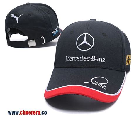 Mercedes-Benz Adjustable Snapback Hat in Black | Mercedes benz, Benz ...