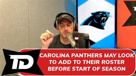 Carolina Panthers might look to add to roster before season - YouTube