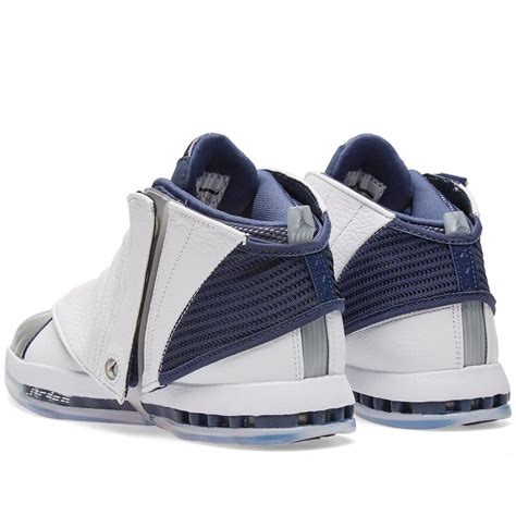 Nike Air Jordan 16 Retro (White & Midnight Navy)