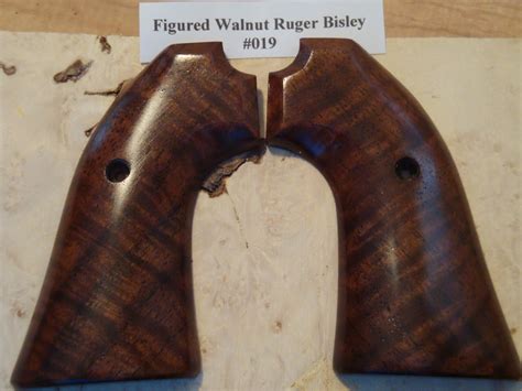 Tim's Workshop: Figured Walnut Ruger Bisley Grips #019