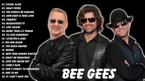 Bee Gees : Bee Gees Greatest Hits Full Album Live | Best Songs Of Bee Gees - YouTube