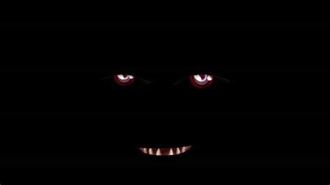 Scary face in the dark - YouTube