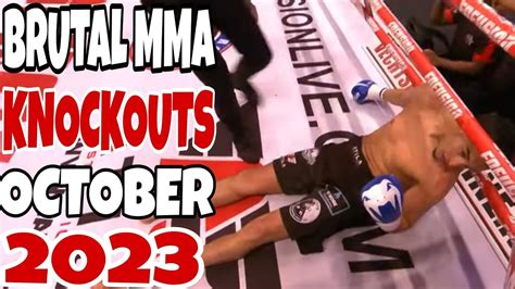 MMA’s Brutal Knockouts I October 2023 HD Week 4 - YouTube