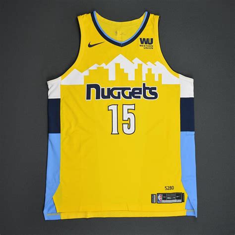 Nikola Jokic - Denver Nuggets - Statement Game-Worn Jersey - 2017-18 ...