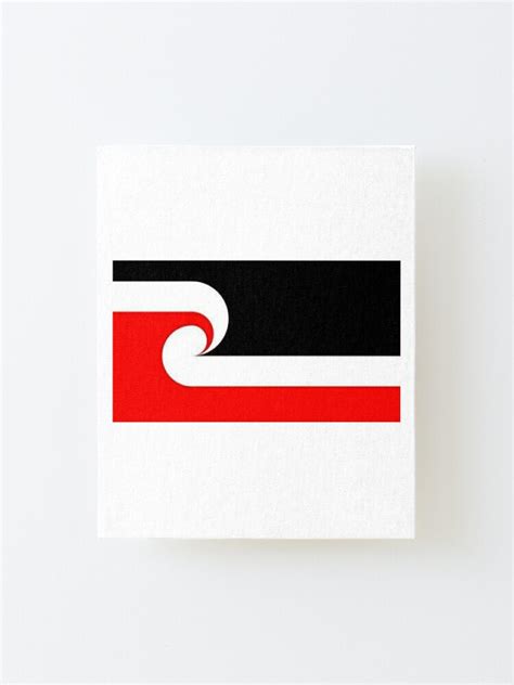 "Maori Flag" Mounted Print for Sale by Naturalbiolife | Redbubble