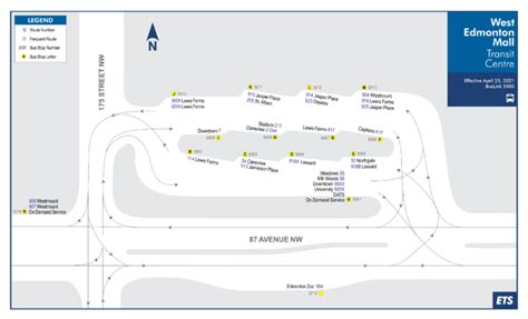 Edmonton Transit Service West Edmonton Mall Transit Centre - CPTDB Wiki