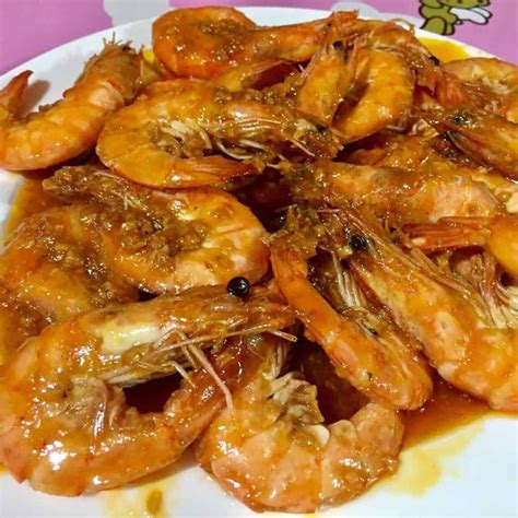 How to cook shrimp with Sprite: Filipino garlic buttered shrimp recipe | Recipe | Buttered ...