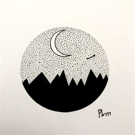 Dotted Drawings, Pencil Art Drawings, Art Drawings Simple, Art Drawings ...