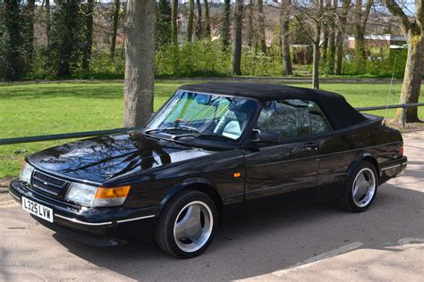 Beautiful Black Saab 900 Turbo S Convertible (FPT 16 Valve ...