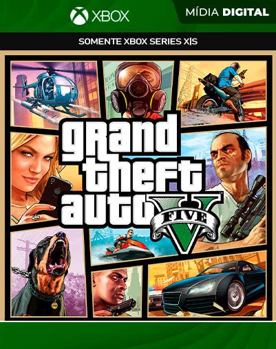 GTA V Nova Geração Xbox Series S/X Mídia Digital - XGamestore