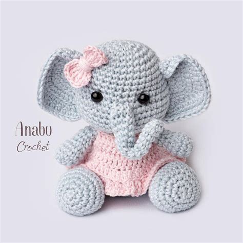 Amigurumi Elephant Free Crochet Pattern - Ovie Media