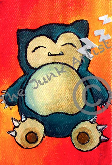 Snorlax Fan art :) by slytherinstudent on DeviantArt