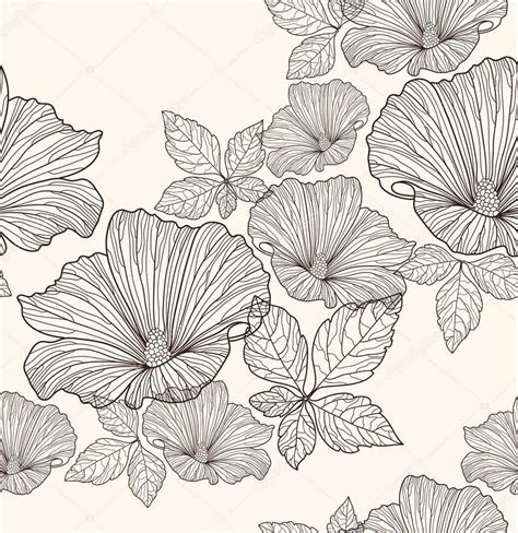 Download A colorful floral pattern on a contrast purple background ...