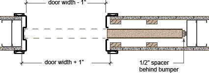 Pocket Plan Profile | Pocket door frame, Door plan, Pocket doors