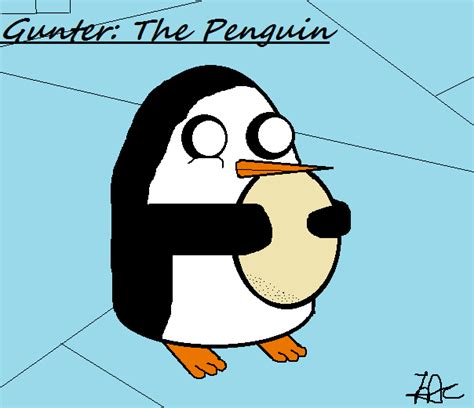 Gunter: The Penguin:3 by DisturedTwistedDream on DeviantArt