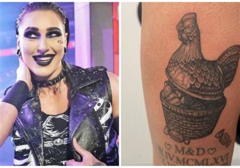 WWE SmackDown Women's Champion, Rhea Ripley displays her New Tatoo ...