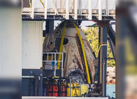 SpaceX's Crew Dragon capsule returns to home port after historic NASA ...