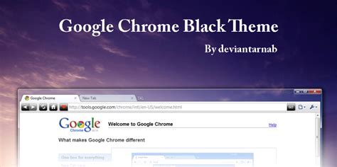 Google Chrome Black Theme by deviantarnab on DeviantArt