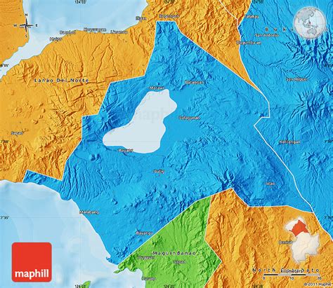 Political Map of Lanao Del Sur