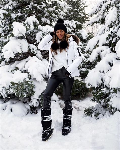 Cute Outfits You Can Actually Wear in the Snow (Part 1)