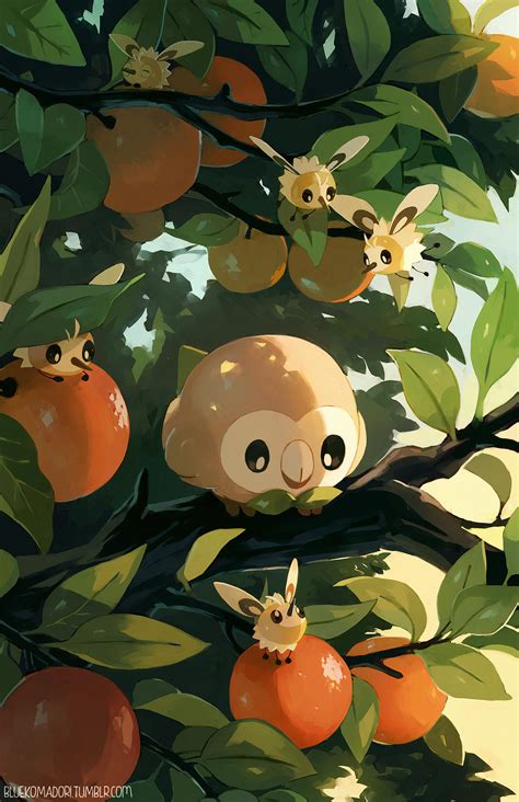 Rowlet by bluekomadori on DeviantArt