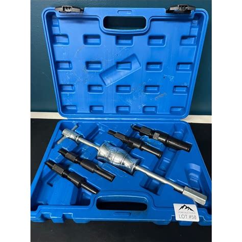 Lot of 1 Inner Bearing Puller Slide Hammer Tool Set