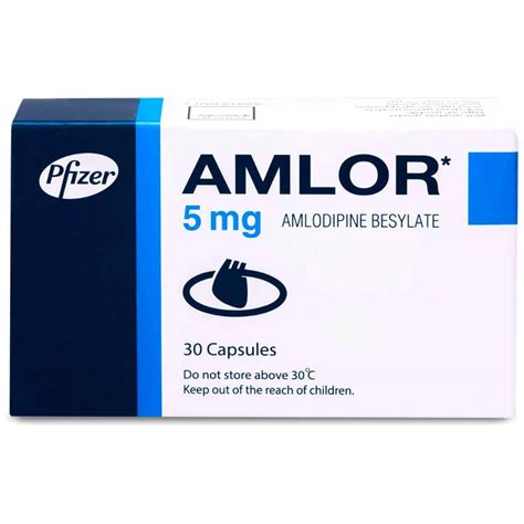 Amlor 5 mg Capsule 30pcs
