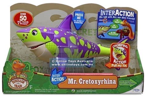 Dinosaur Train - InterAction Mr Cretoxyrhina - Online Toys Australia