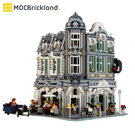 Assembly Square MOC-32576 Modular Building Compatible With LEGO 10255 ...